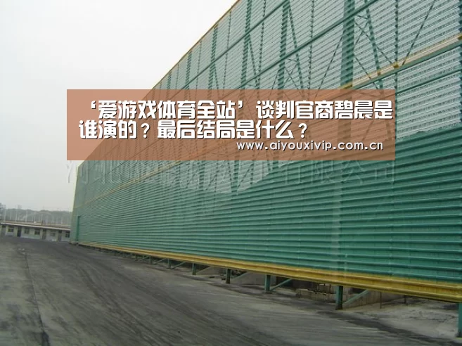 ‘爱游戏体育全站’谈判官商碧晨是谁演的?最后结局是什么?(图2) 爱游戏体育全站